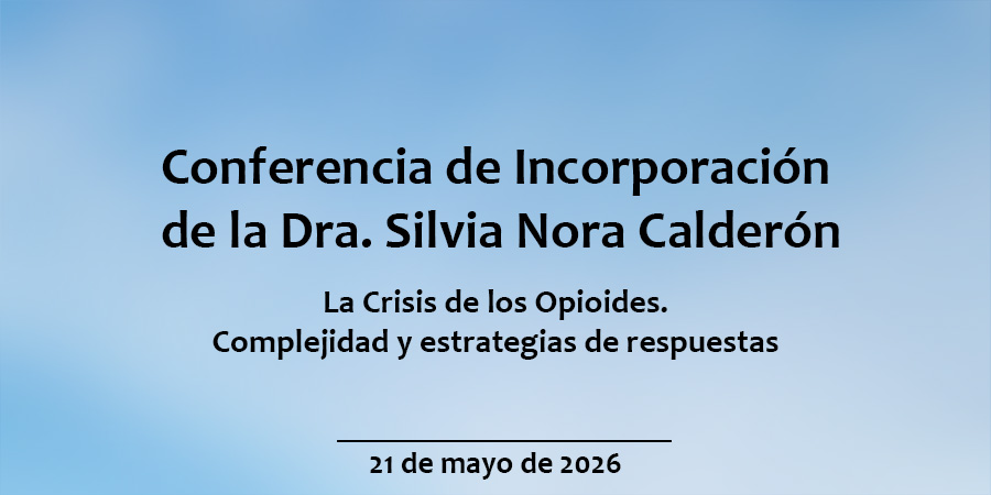 Incorporación de la Dra. Silvia Nora Calderón