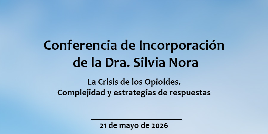 Incorporación de la Dra. Silvia Nora
