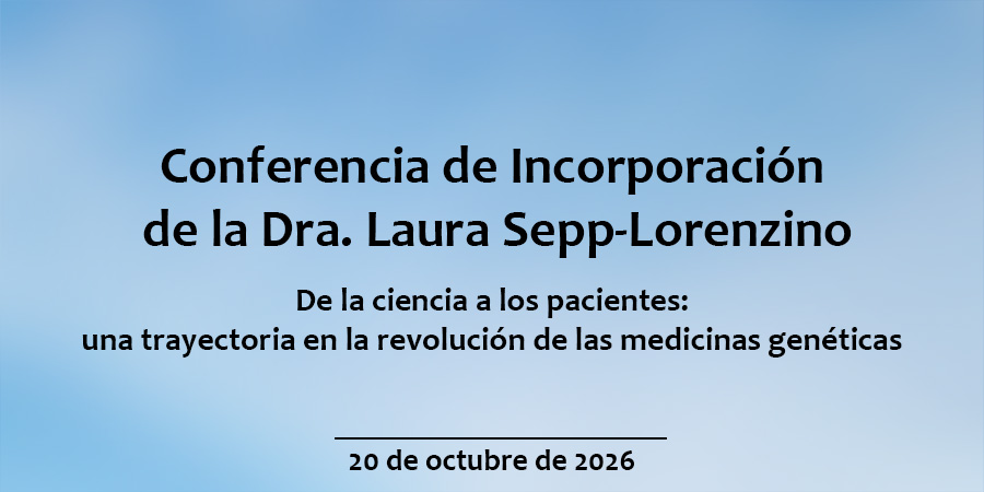 Incorporación la Dra. Laura Sepp-Lorenzino